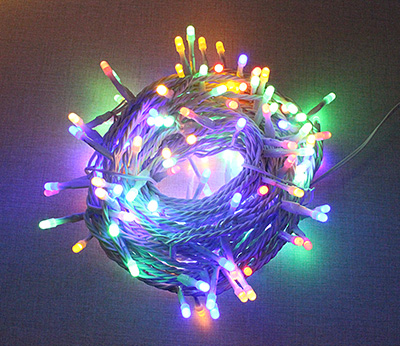 Luces de Navidad conectables que cambian de color